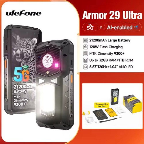 Ulefone armor ultra - 29, 5g